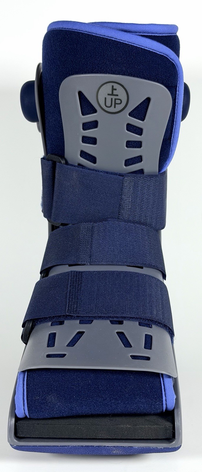 VELPEAU Walking Boot Small Adjustable Medical Fracture Boot Gray Blue