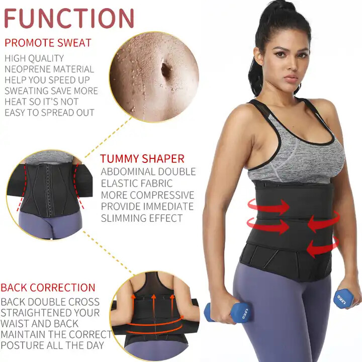 Abdominal Binder – Hernia Back Support Breathable Stomach Slim Compression Belt