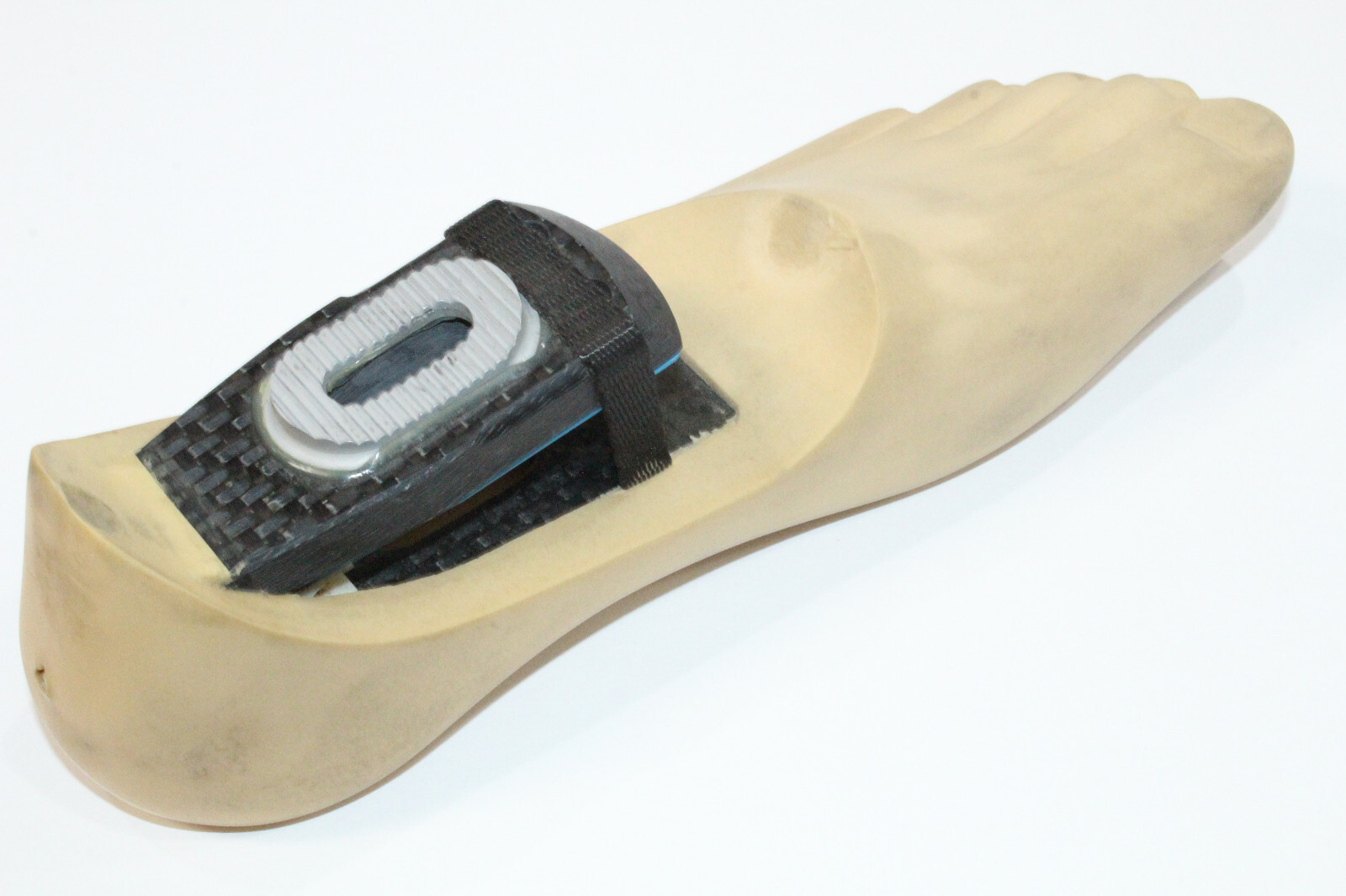 ENDOLITE DYNAMIC RESPONSE DR2 PROSTHETIC LEFT FOOT Sz 28 TAN / CAUCASIAN