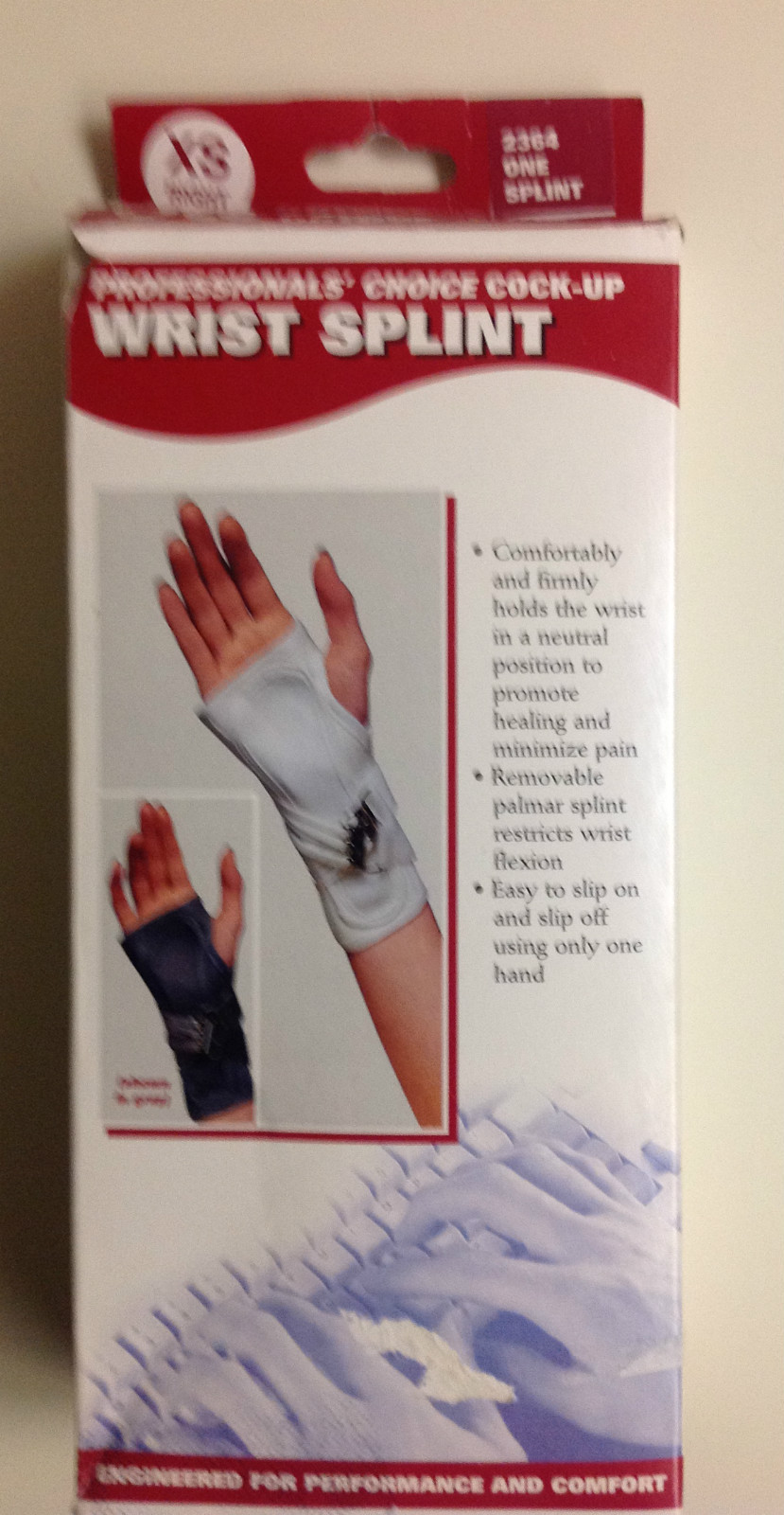 OTC Professional Orthopaedic Pro’s Choice Cock-Up Wrist Splint, Left