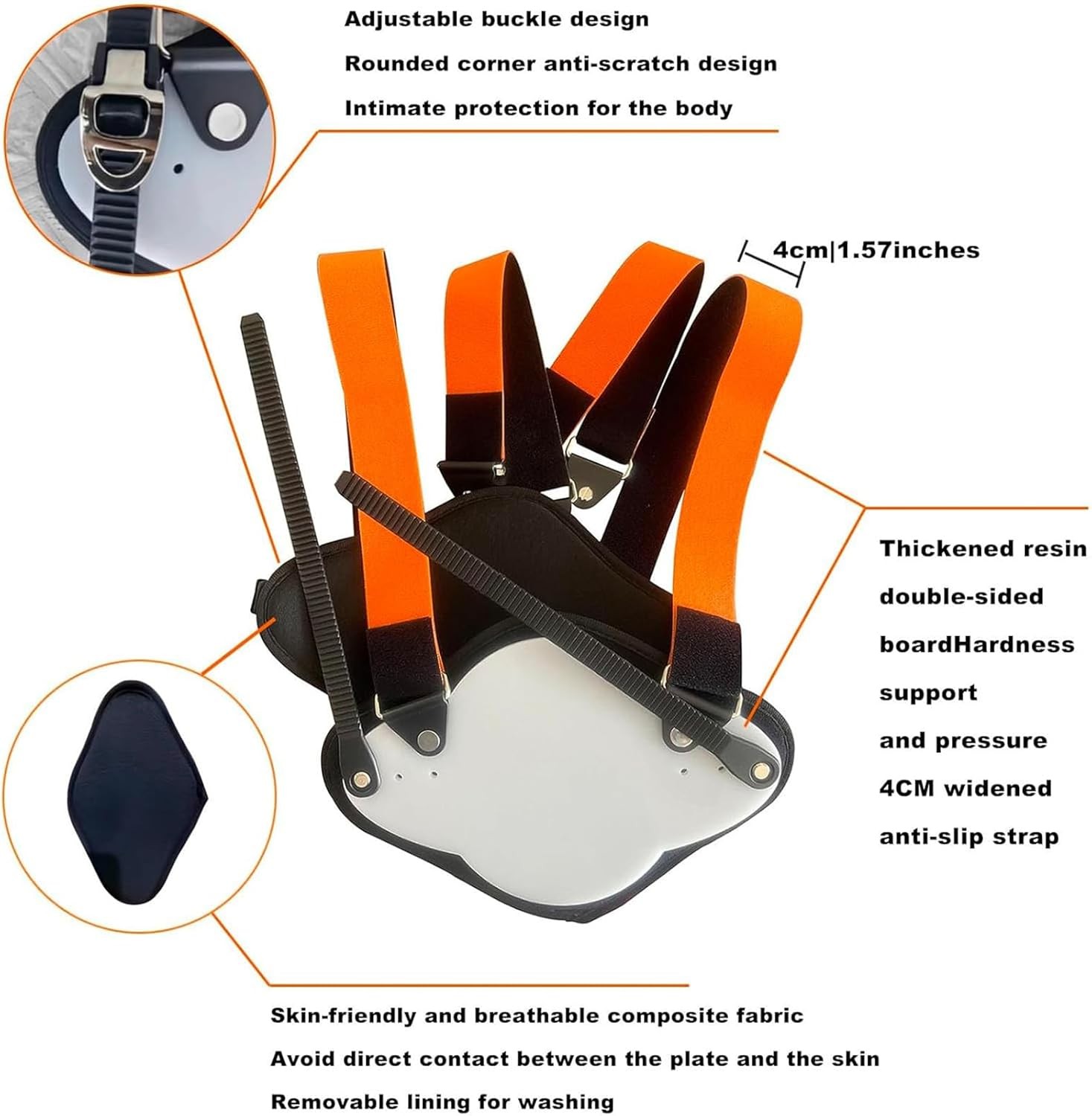 Adjustable Pigeon Chest Brace, Pigeon Chest Support, Thoracic Depression Brace