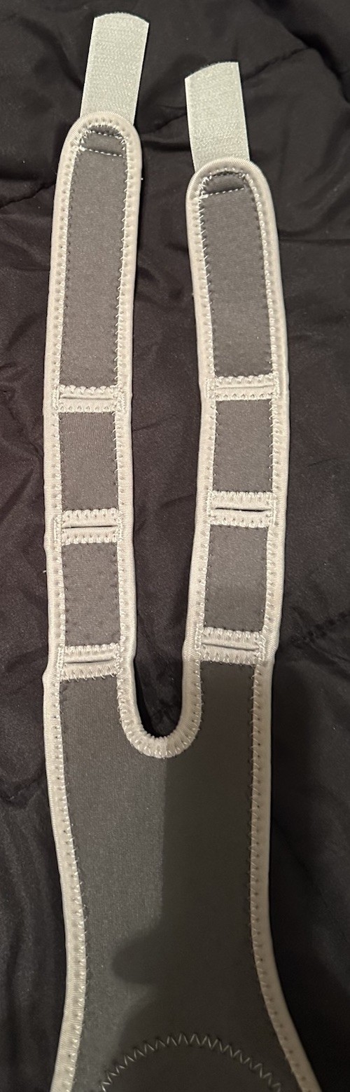 Adjustable Knee Support Brace for Unisex, One Size, Beige/Gray – Free Shipping