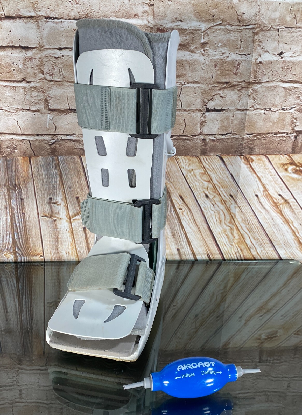 Aircast FP Walker Small Foam Pneumatic Ankle Walking Boot Air Cast Brace Support