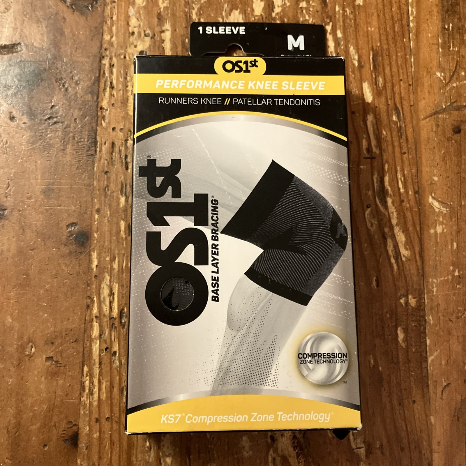 KS7 Performance Knee Brace with Compression Zone Technology–Stabilizing Knee M