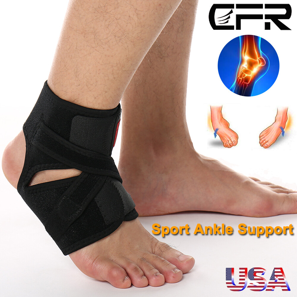 Ankle Support Foot Drop Orthotic Correction Brace Plantar Fasciitis Sports Wrap