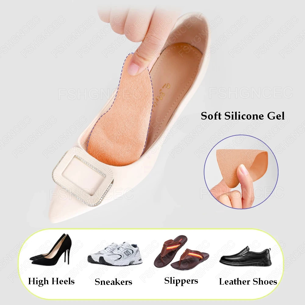 Silicone Arch Support Inserts for Men Women X-Type Legs and Flat Feet Orthopedic