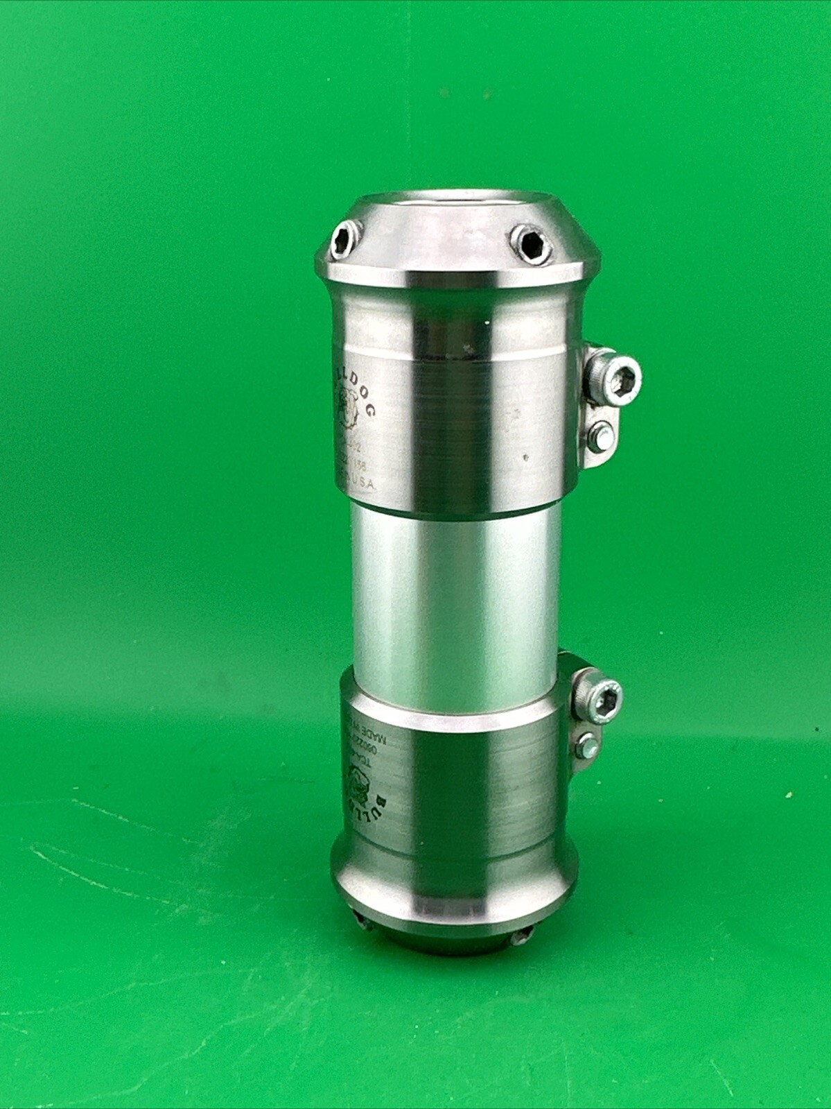 Bulldog TCA-402 Prosthetic Clamps W/ Pylon. Rare Large 40mm Diameter Parts.