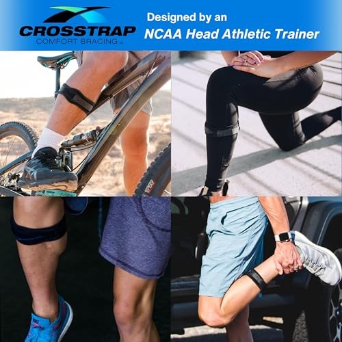Calf & Shin Supports, Shin Splint Brace | Adjustable Neoprene Small (2 Straps)