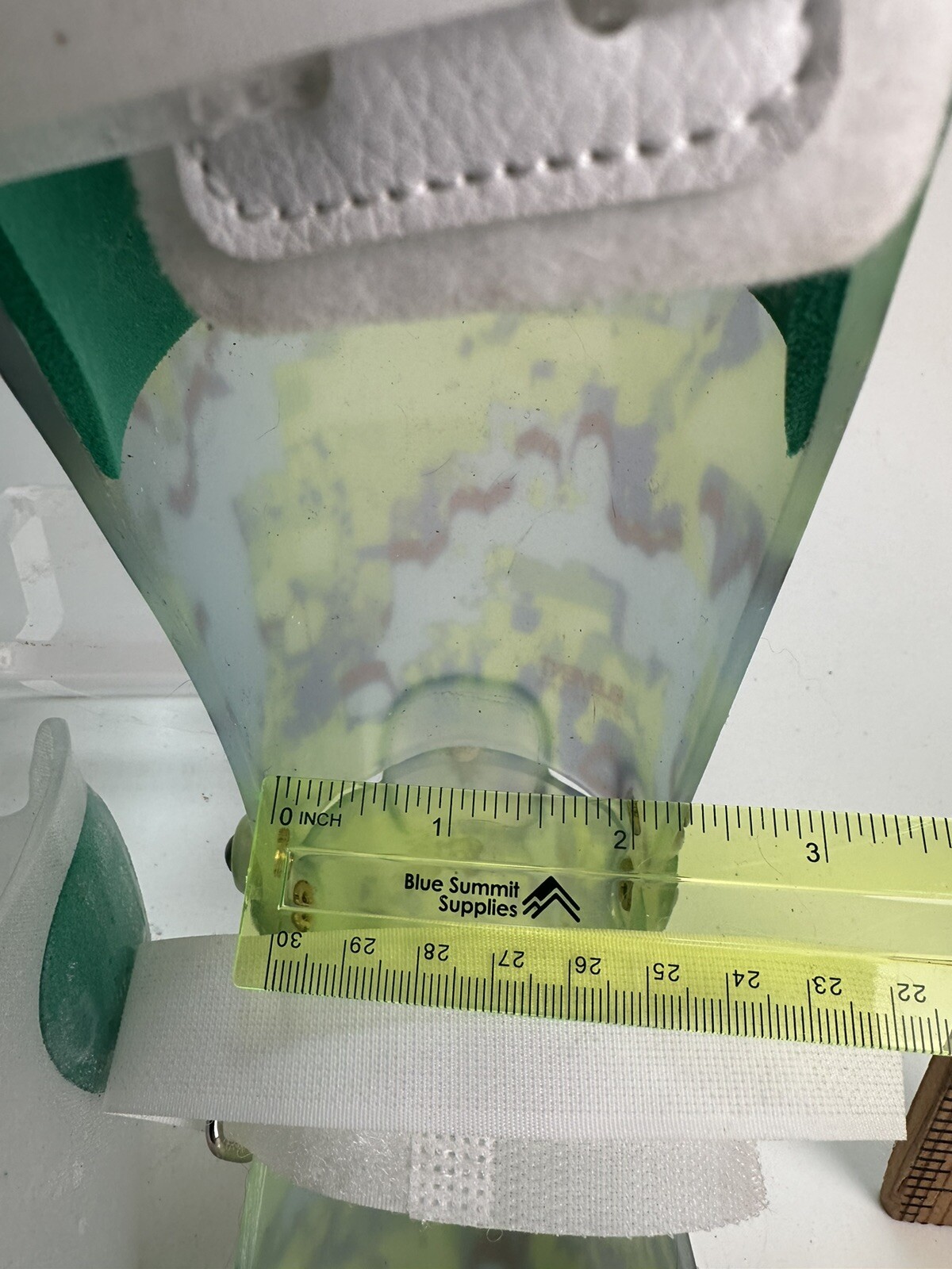 Left AFO Brace Polio Ankle Foot Orthosis Custom Thermoplastic