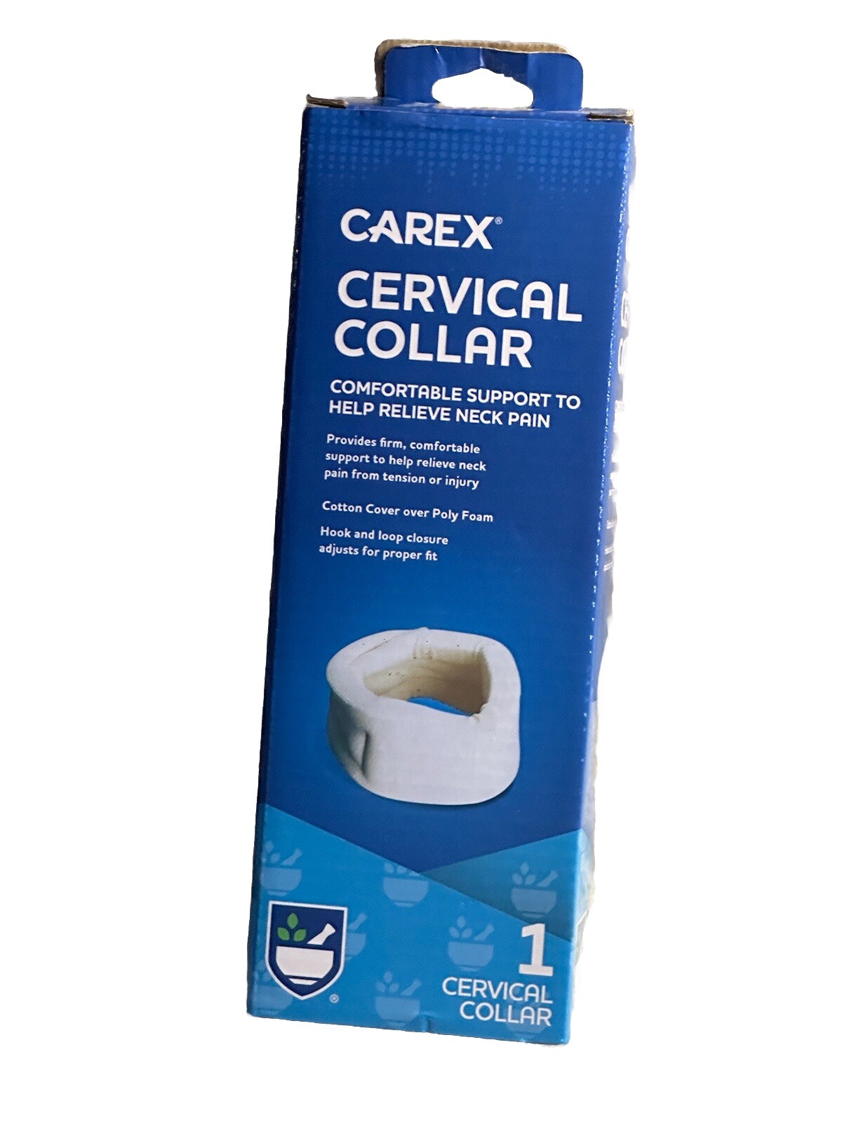 Carex Cervical Collar P730-00. Comfortable Support To Help Relieve Neck Pain(1).
