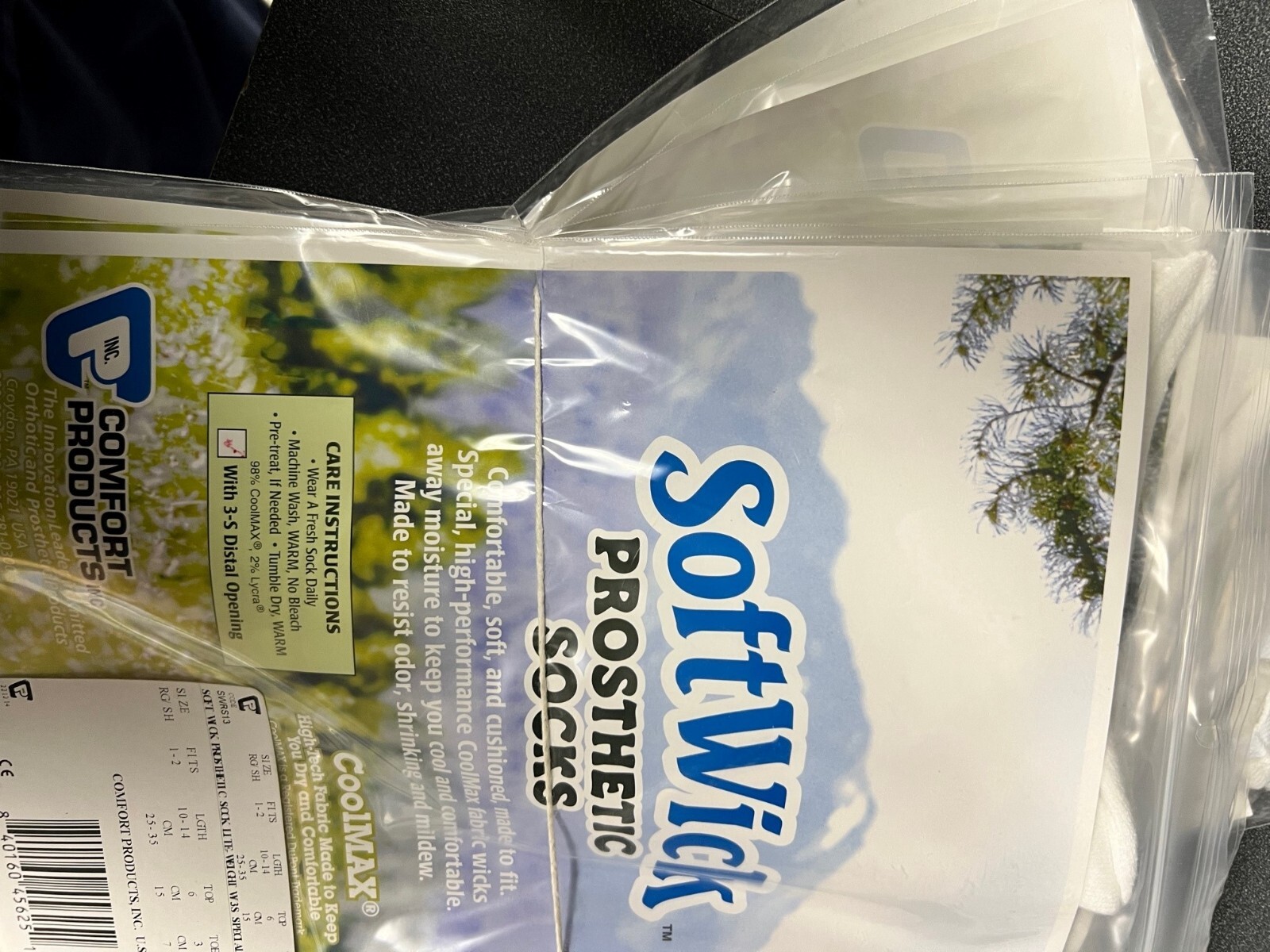 SoftWick Prosthetic Socks