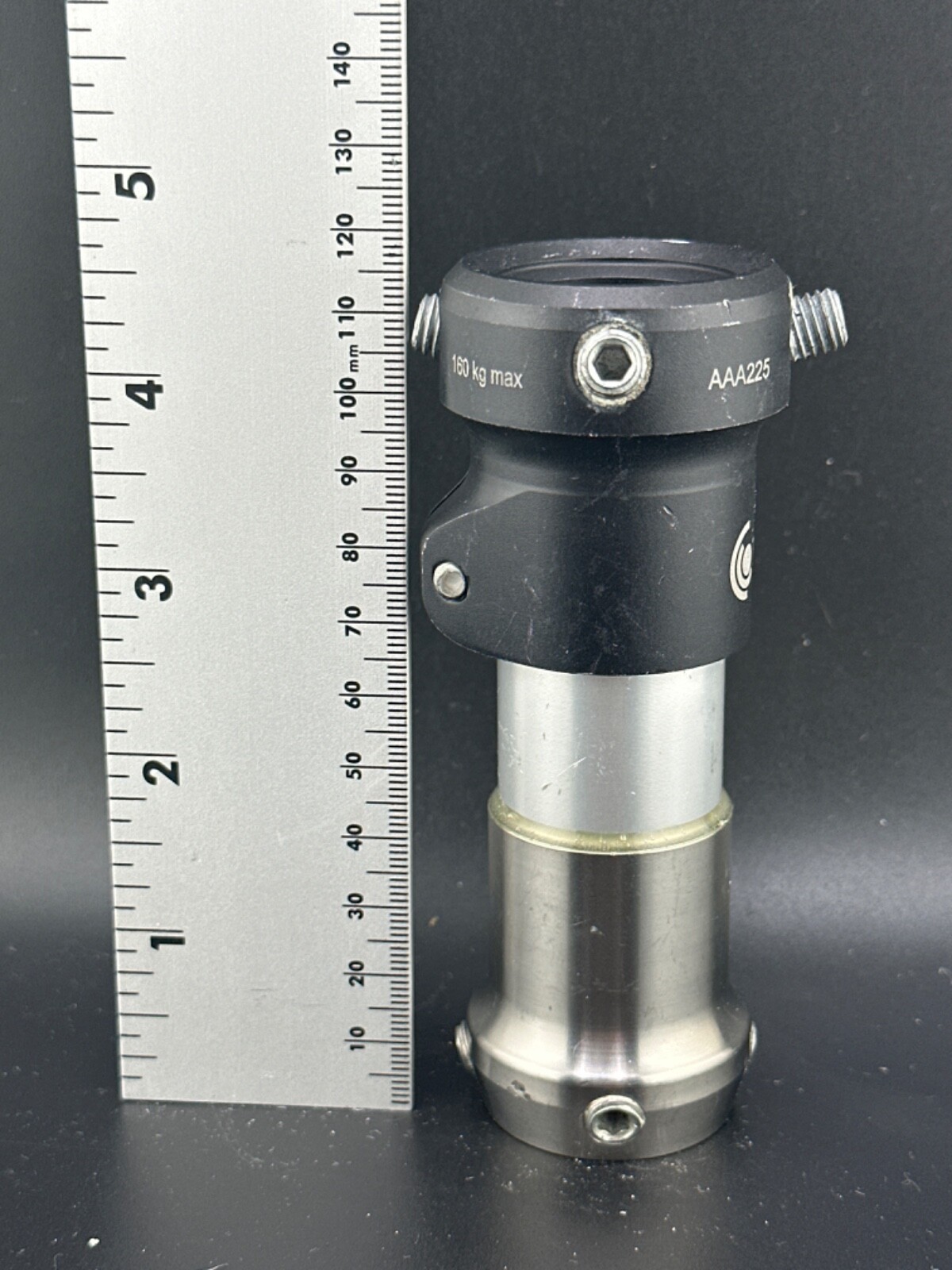 Prosthetic pylon components adapters. 30mm diameter parts. Otto Bock trulife