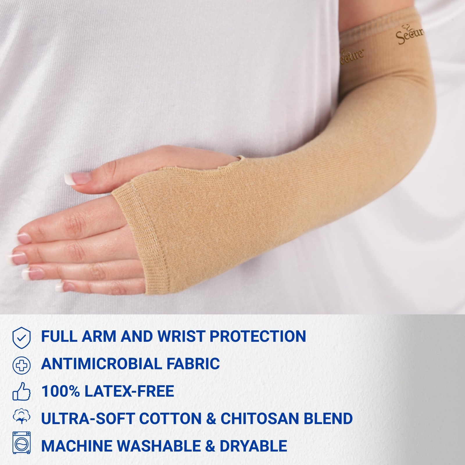 SecureSleeves Arm Protectors for Elderly – Non-Compression Geri-Sleeves for F…