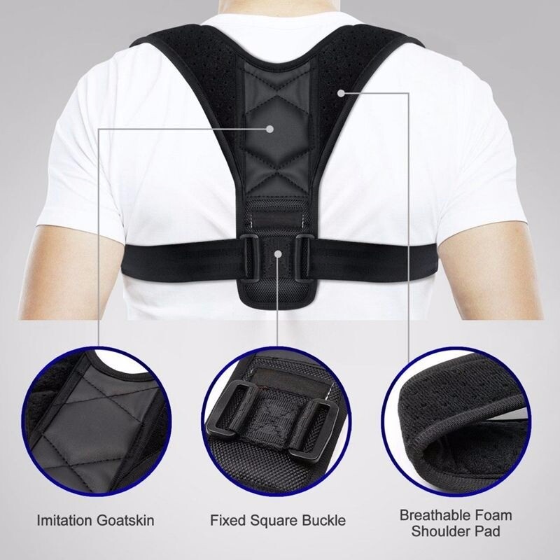 Elastic Posture Corrector Correction For Women /Men Brace Belt Back Should Top
