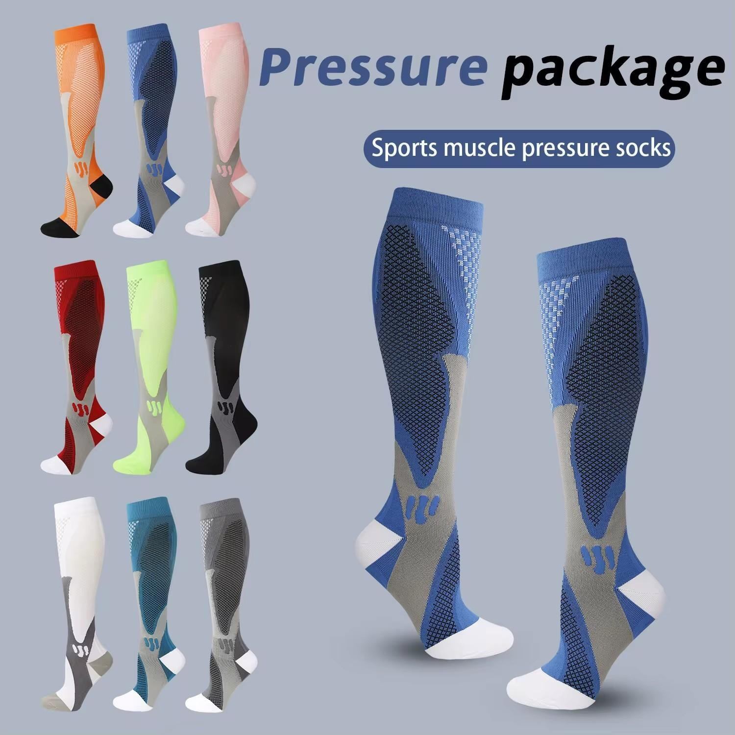 1 Pair Compression Socks Sport Socks Medical Nursing Stockings Prevent Varicose