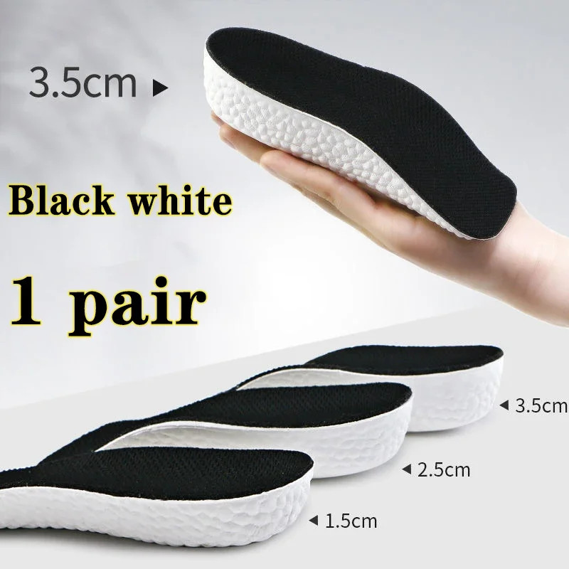 Height Increase Insoles Men Women Shoes Flat Feet Arch Support Orthopedic Insole