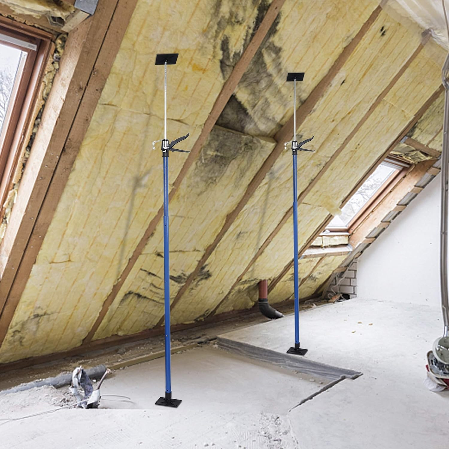 Adjustable Support Pole, 3Rd Hand Support System, Steel Quick Support Rod, Upper