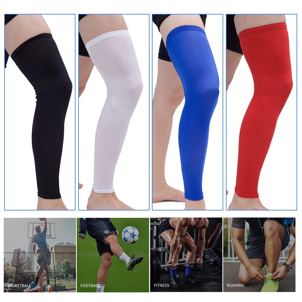 Full Leg Compression Sleeve Thigh Calf Knee Brace Support Pain Relief Sport Sock