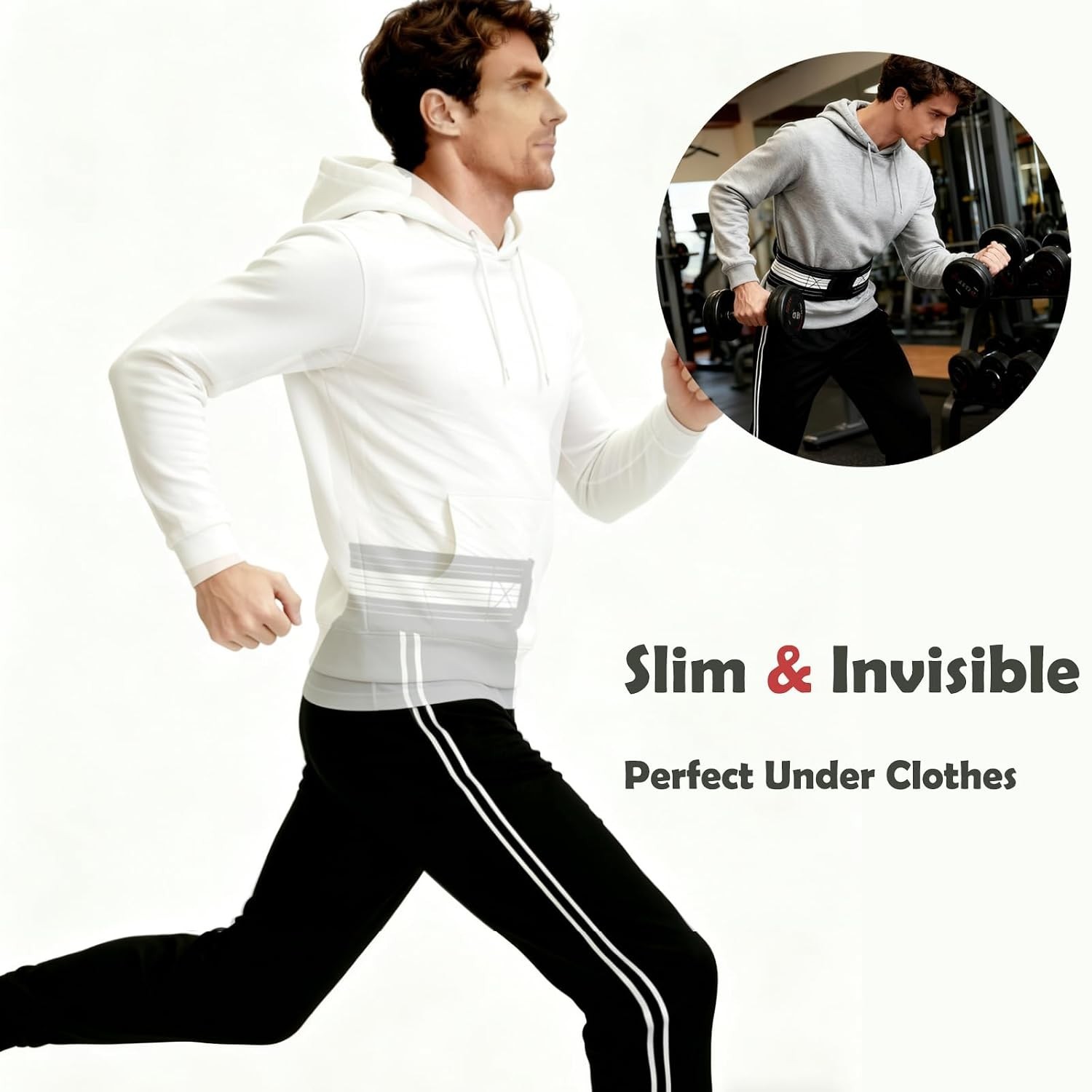Lightweight Back Brace for Women Men, Pain Relieving Narrow Lumbar Support | …