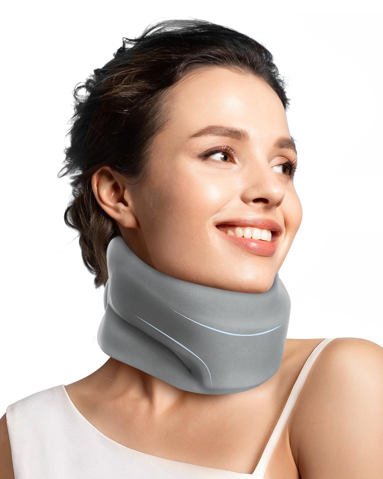 BETOVIN Neck Brace Cervical Collar Neck Support Brace for Sleeping, Soft Foa…