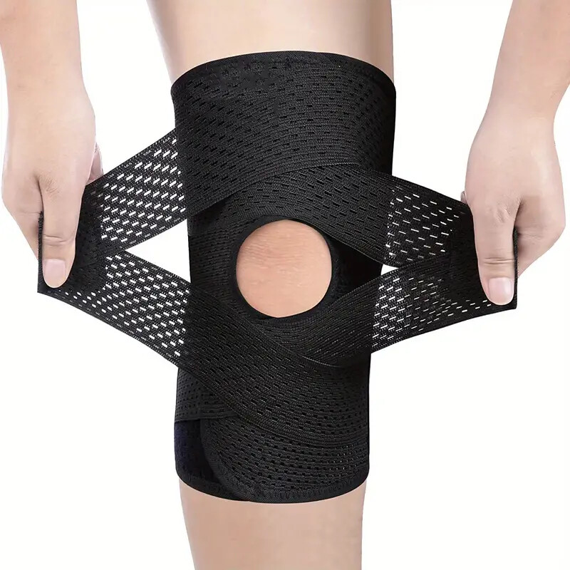 Knee Sleeve Compression Brace for Meniscus Joint Pain Arthritis Relief Recovery