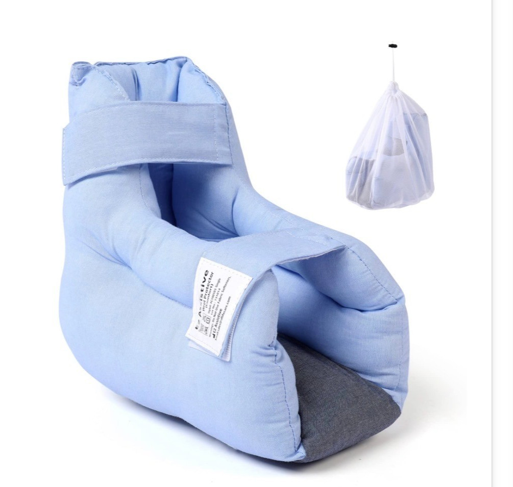 YJGH Heel Protector Cushion Adjustable Pressure Relief Soft Washable Padding