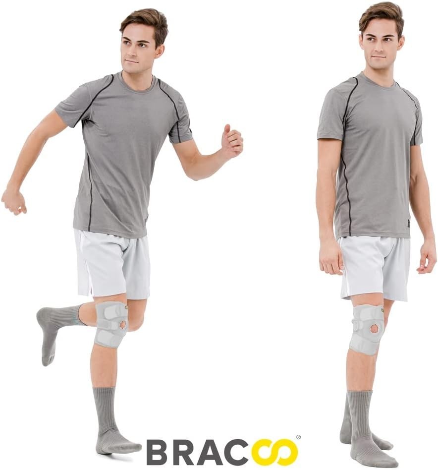 Adjustable Knee Support Brace for Pain Relief & Injury Recovery – Sizes 13-18in