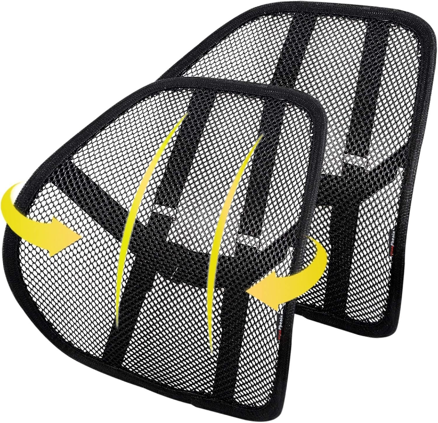 2 Pack of Breathable Mesh Lumbar Supports, New in Original Packaging