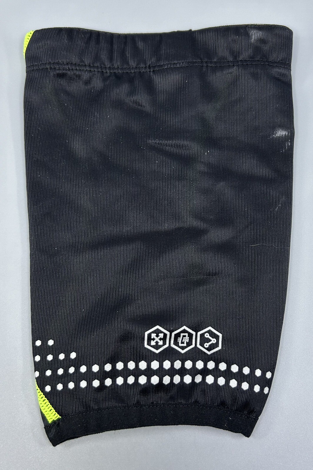 DonJoy Performance Knee Brace Short Undersleeve Size Small Black Slime Green