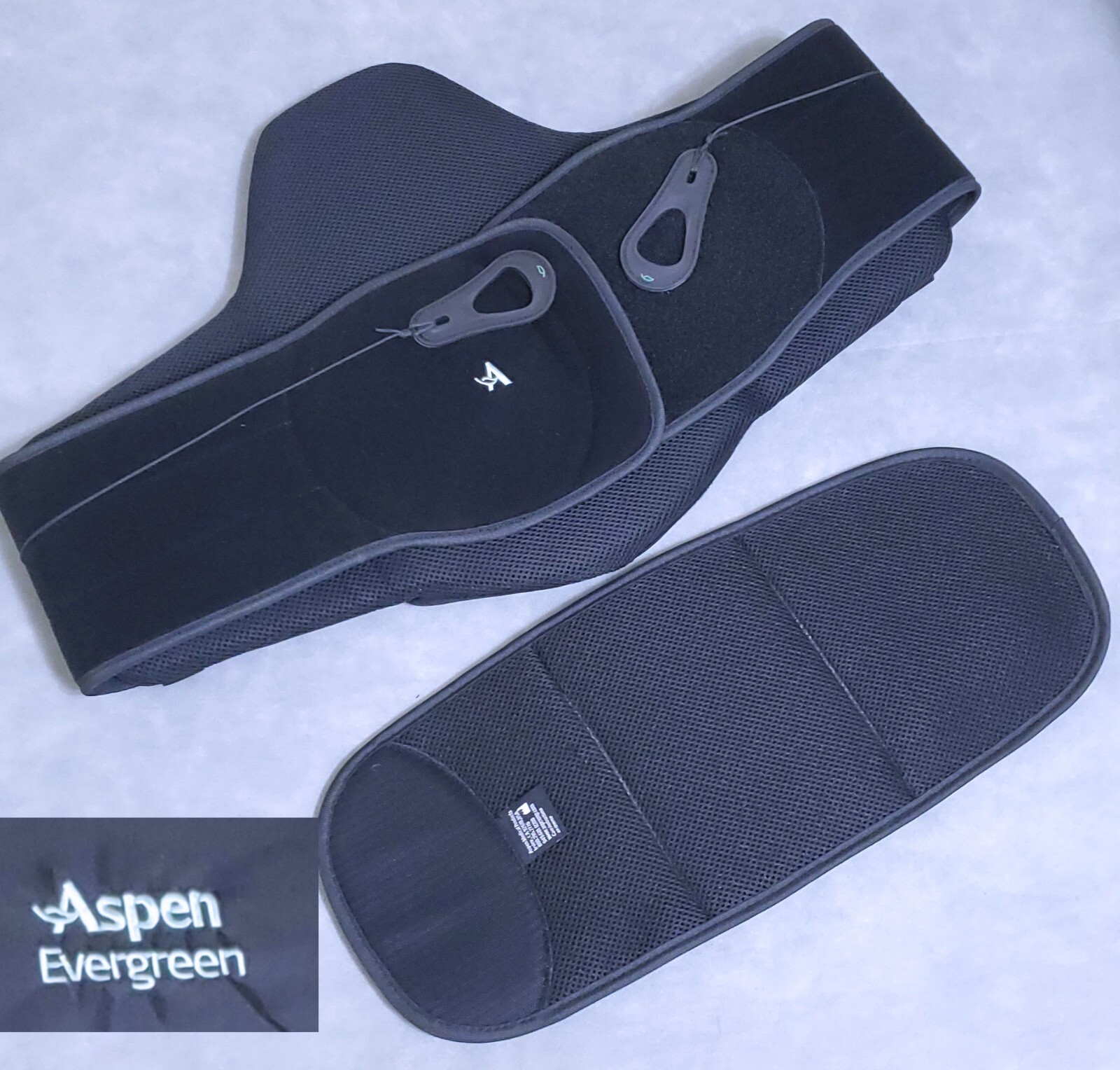 Aspen Evergreen™ 627 Lumbar support brace nwot +EXTENSION PANEL AS PICTURED