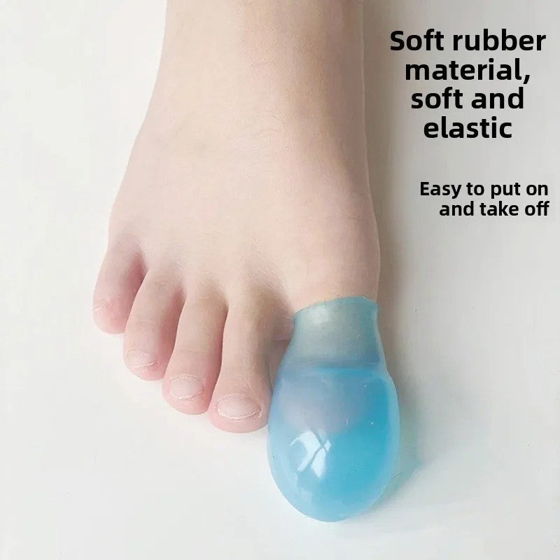 Soft Silicone Toe Sleeve Protector – Wound Care & Friction Relief
