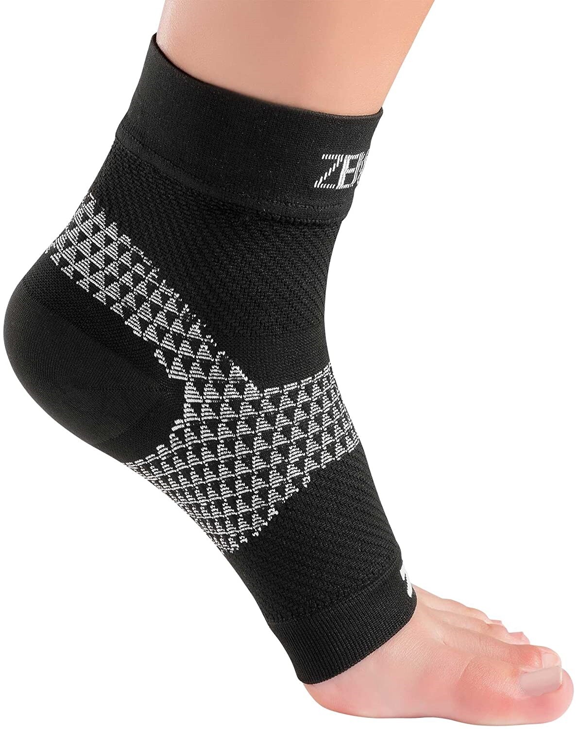 Zensah Unisex 186718 Fasciitis Sleeve Relieve Heel Pain Arch Support Size L
