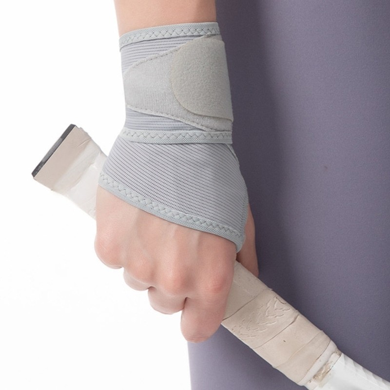 Thumb Wrist Support Breathable Elastic Wrist Wrap Brace For Fitness Badminton
