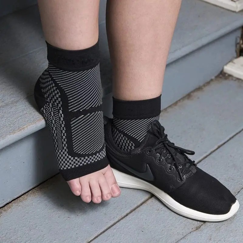 Ankle Support Brace Compression Sleeve Plantar Fasciitis Achilles Pain Sock
