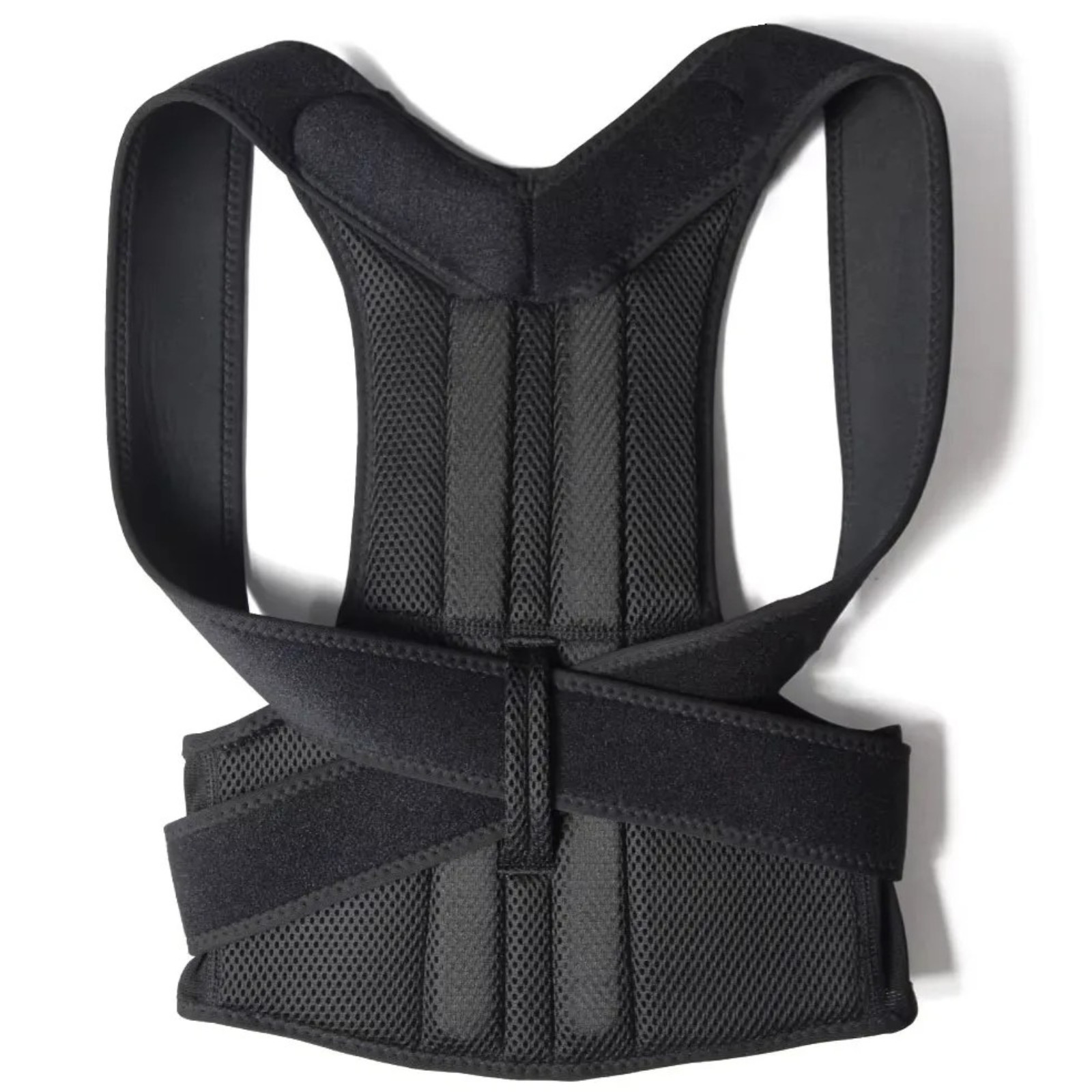 Adjustable Posture Corrector Low Back Support Shoulder Brace Belt For Men Women