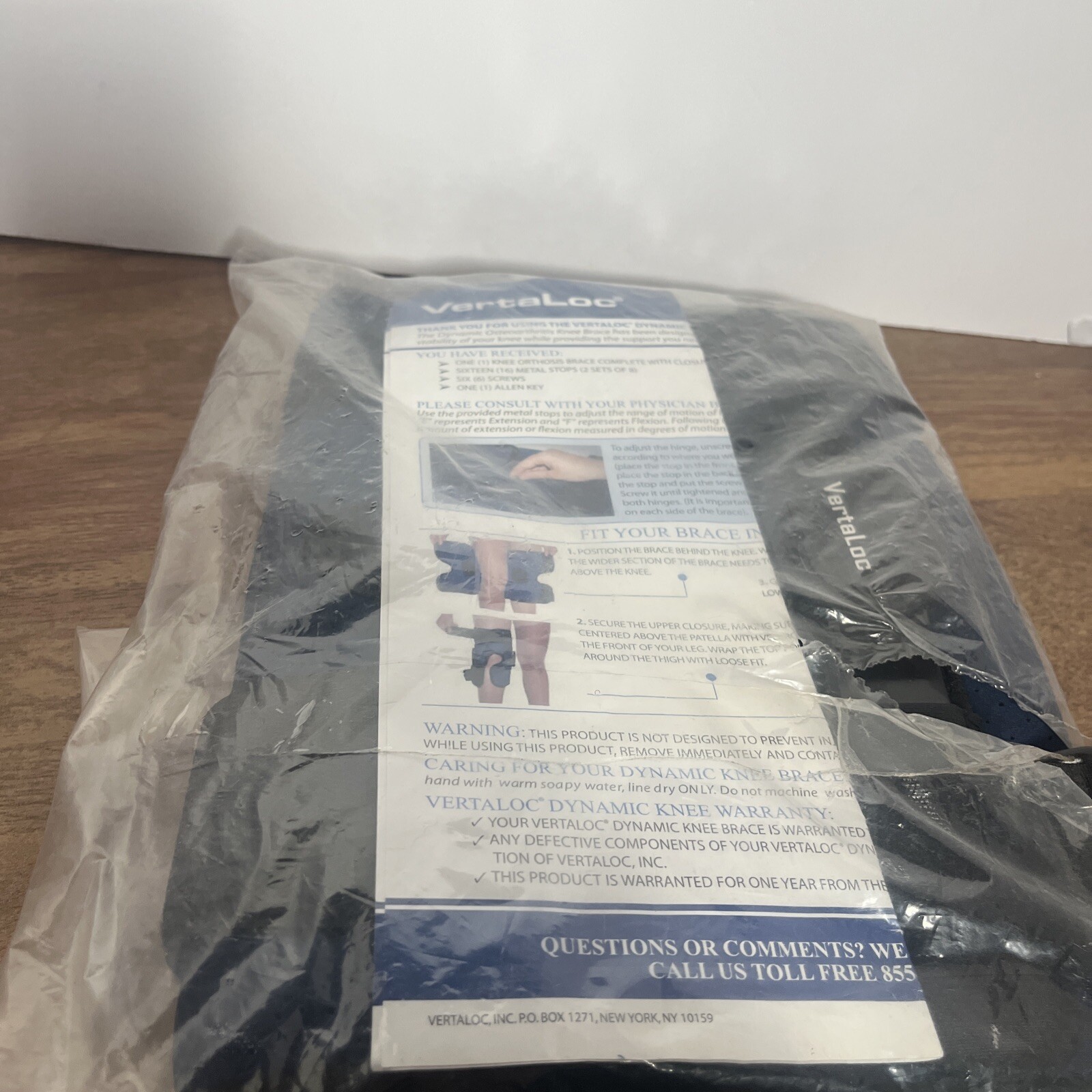 Vertaloc Dynamic Knee Brace Size Medium USD601DKB