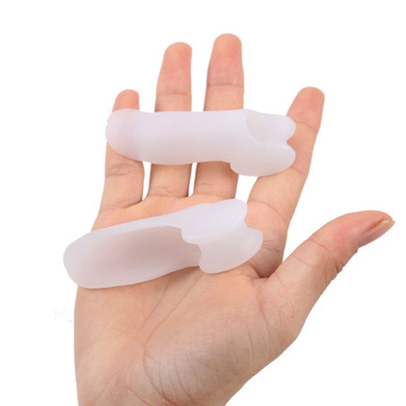 1 Pair for 2 X Little Toe Straightener Separator Valgus Splint Corrector