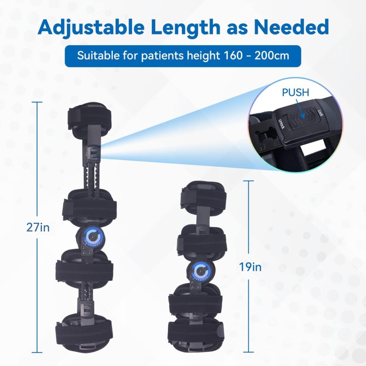 Orthomen Post Op Knee Brace