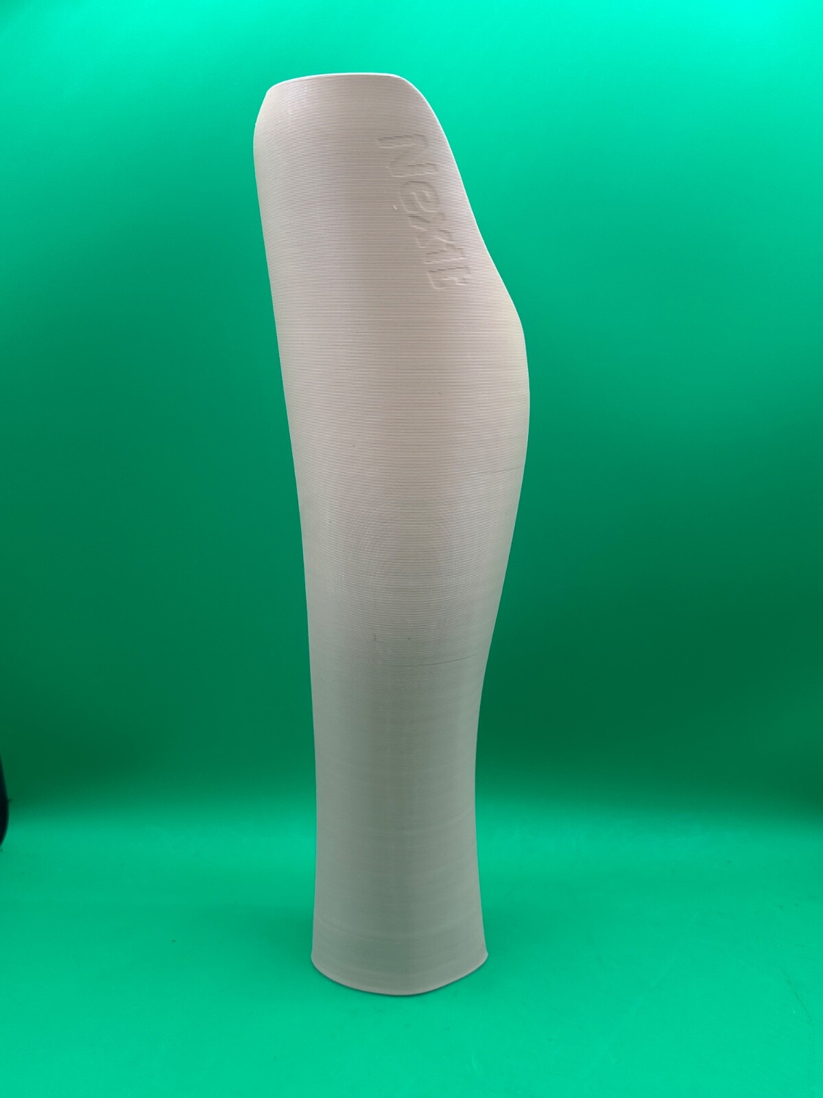Nextt kenevo prosthetic knee cover. Protective prosthetic cover beige color