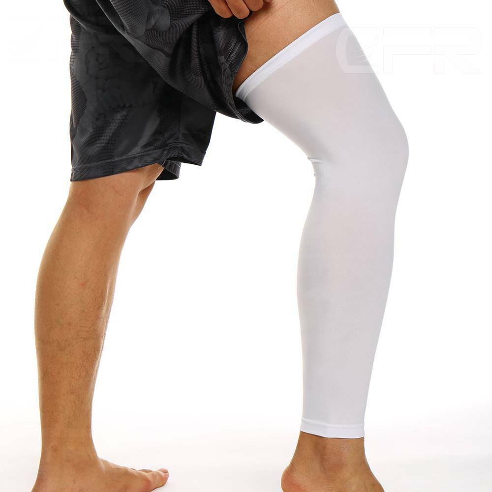 Leg Brace Knee Thigh High Compression Sleeve Socks Stockings Support Pain Relief
