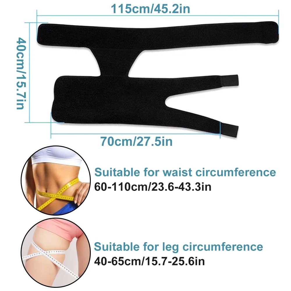 Adjustable Hip Groin Support Brace Compression Wrap Thigh Hamstring Sleeve Sport