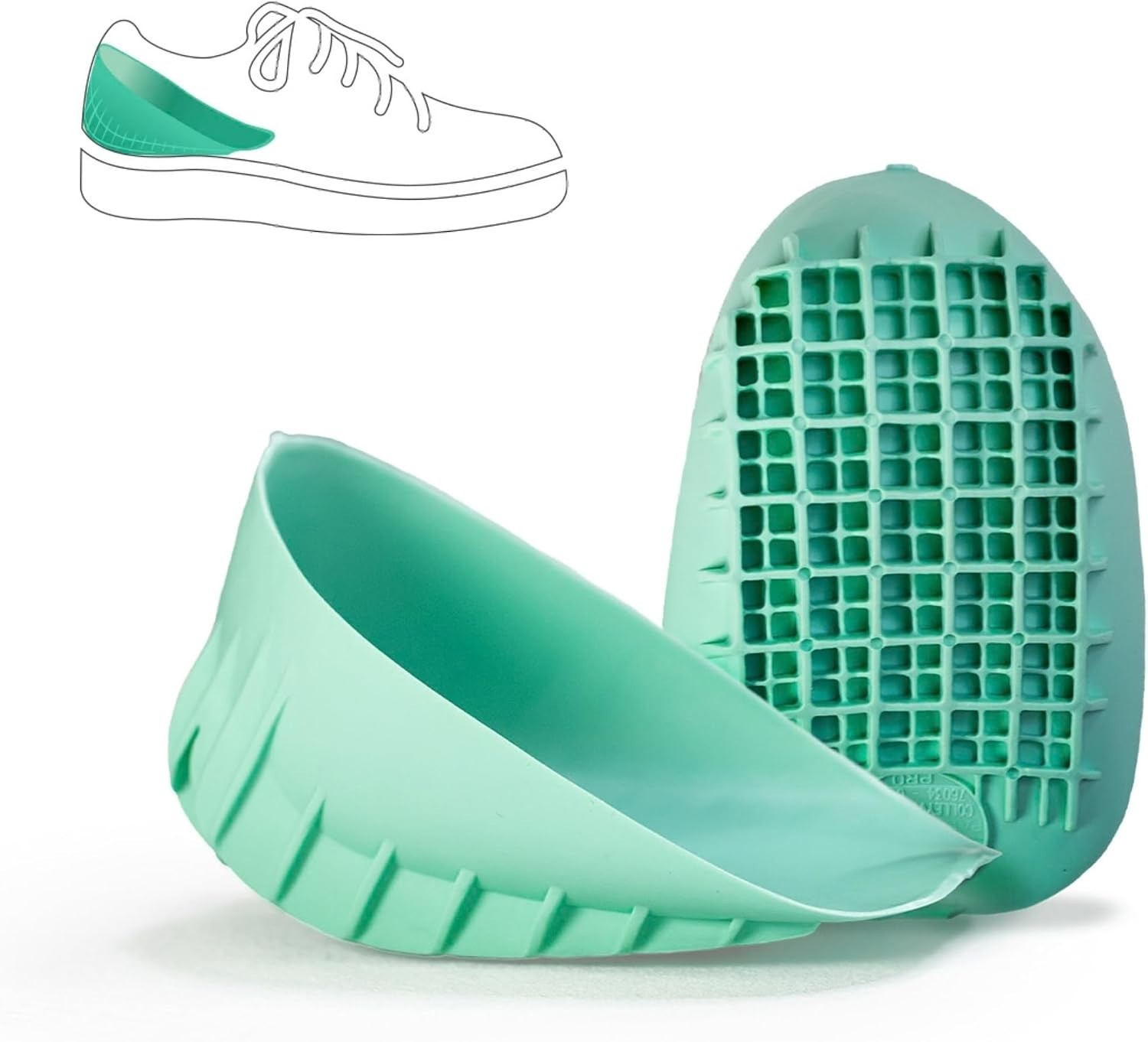 Comfortable Silicone Heel Protectors – Tuli’s Heavy Duty Inserts for Foot Health
