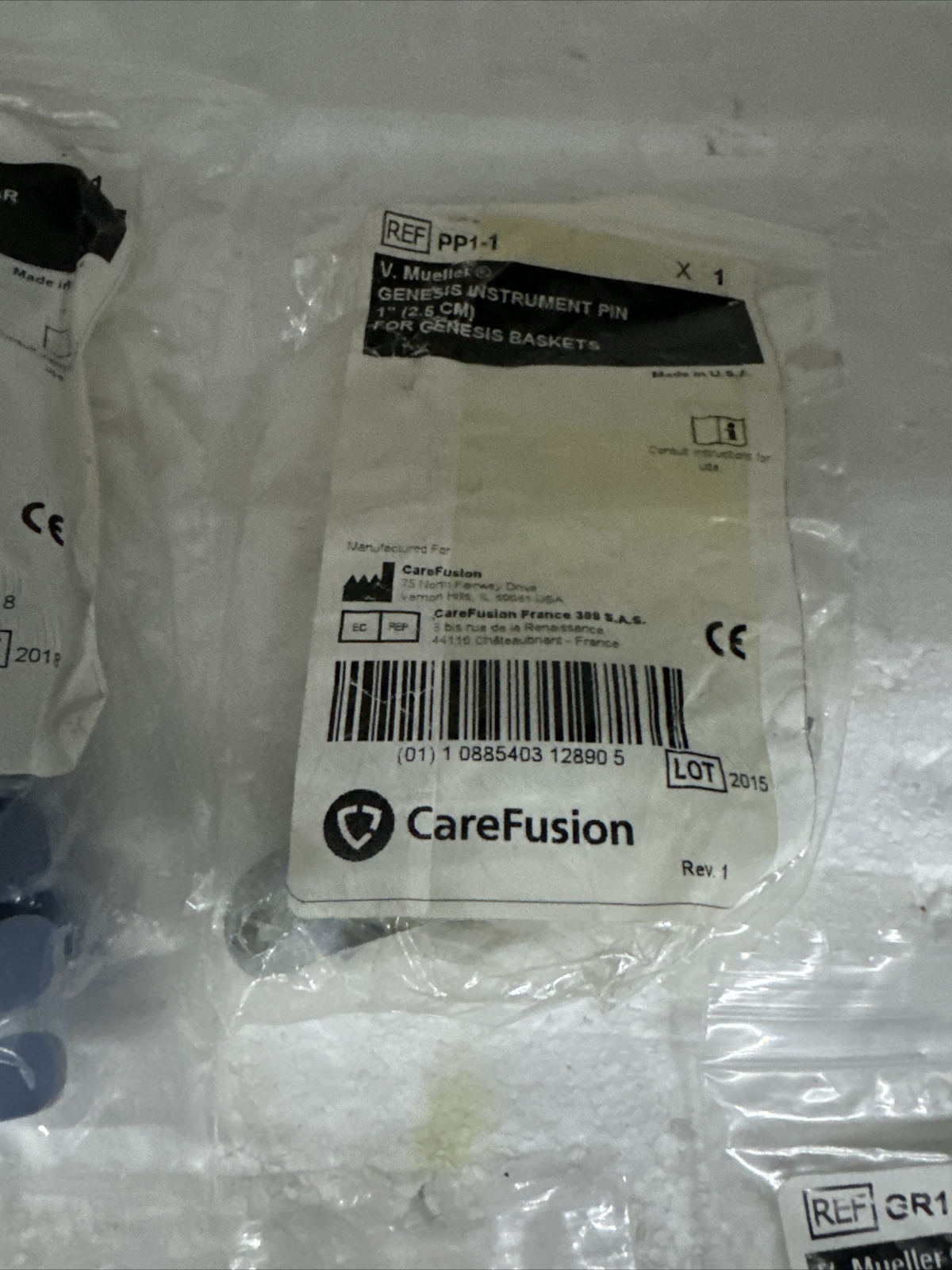 Care Fusion V. Mueller Lot Of Different Pieces.