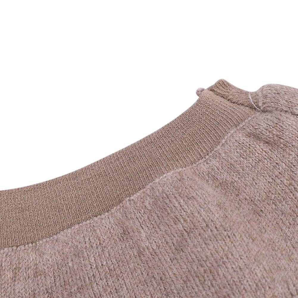 Knit Cashmere Knee Warmers Sleeping Supports Brace Soft Sleeve Wrap