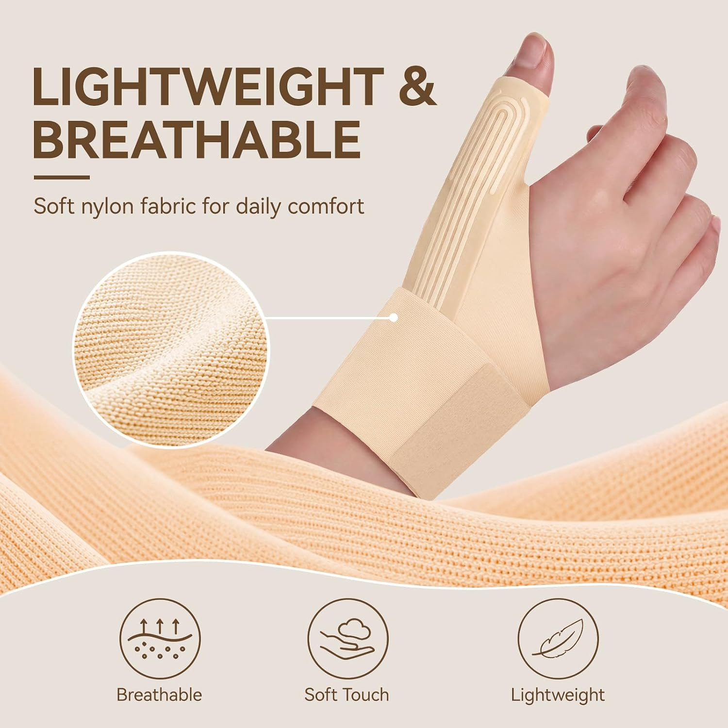 Wrist Thumb Brace Mommy Compression Stabilizer Waterproof Thumb Spica Splint …