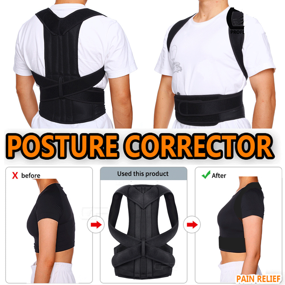 Back Brace Posture Corrector for Men & Women Back Support Straightener