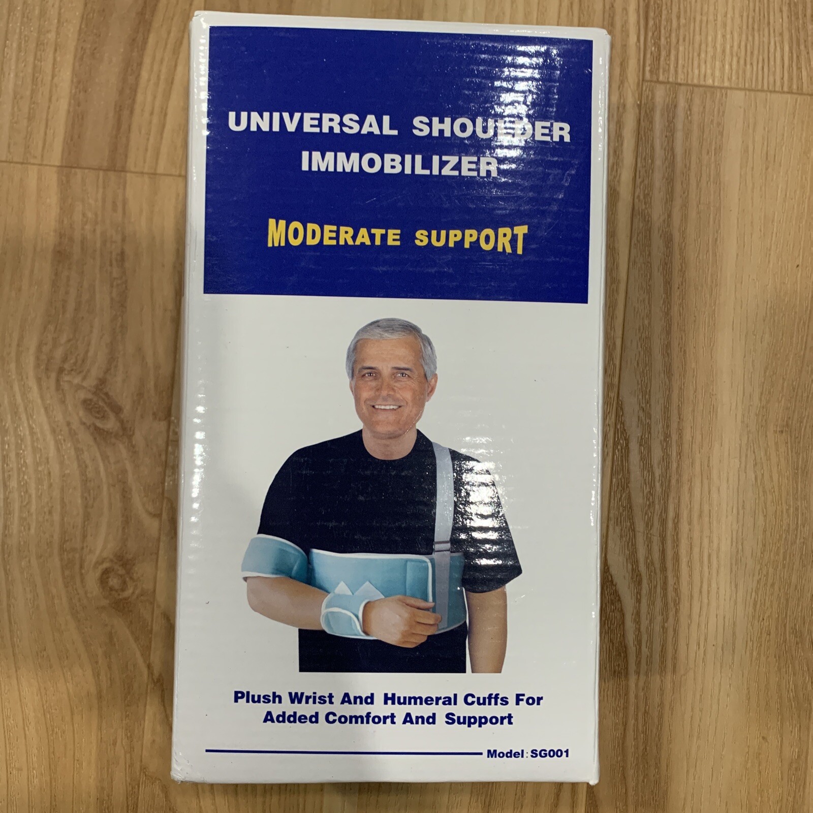 UNIVERSAL SHOULDER IMMOBILIZER MODERATE SUPPORT – MODEL SG001 – UP TO 52″ CHEST