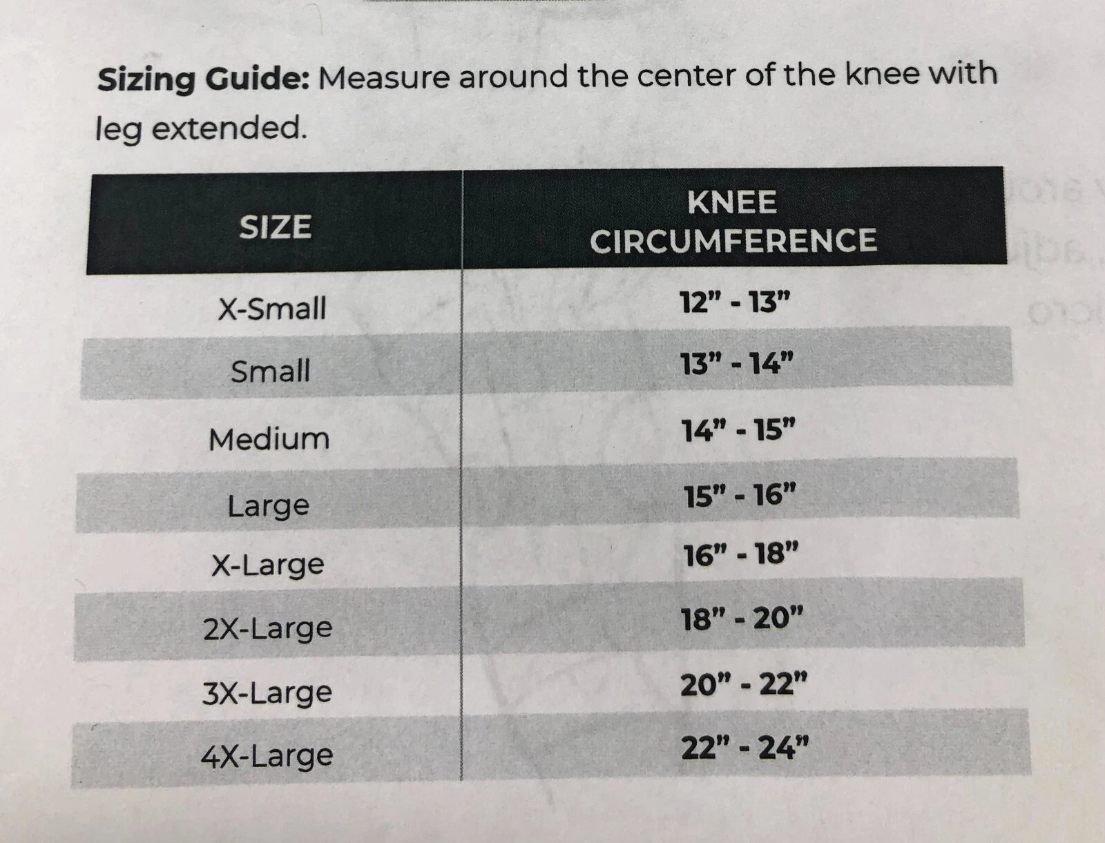 NEW KOOLFLEX WRAP AROUND KNEE BRACE W/ ALUMINUM HINGES SZ XL. VAKC64-PC.