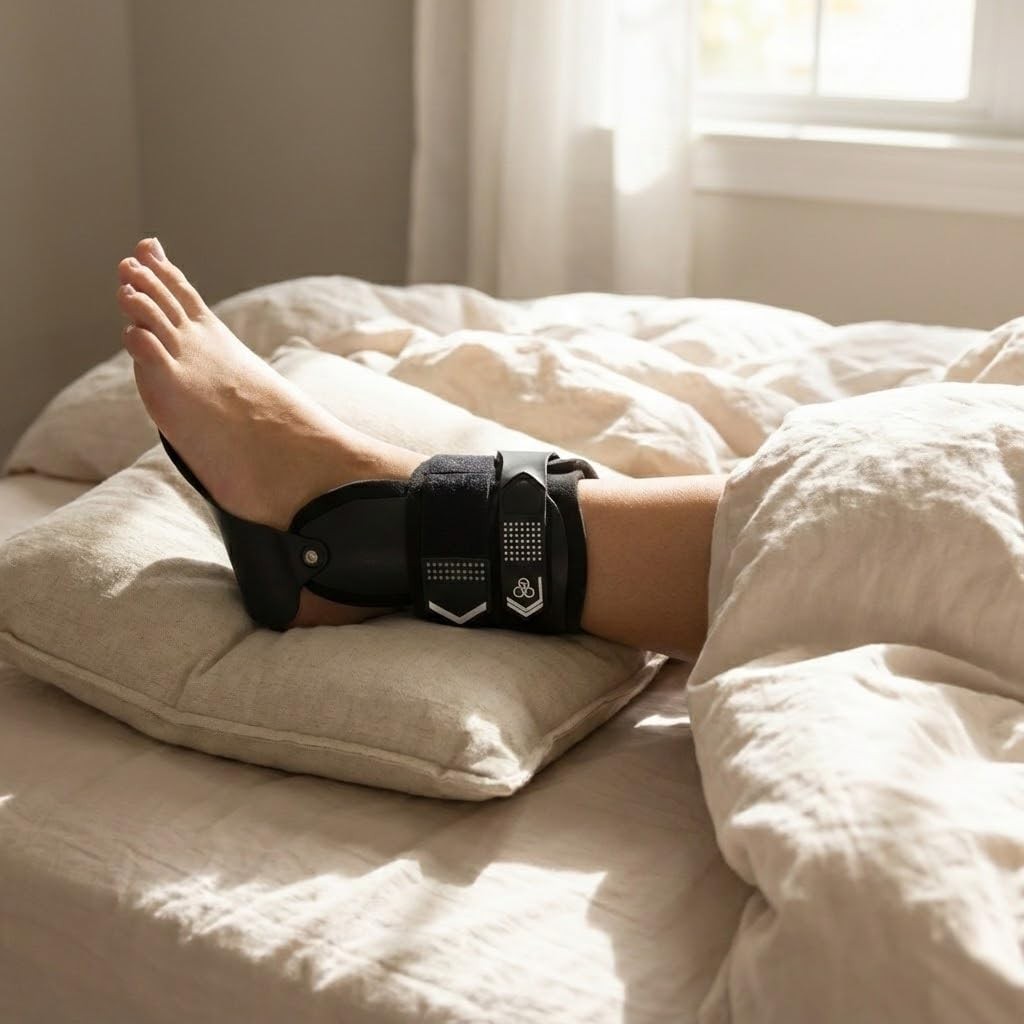 DonJoy Performance Bionic Stirrup Ankle Brace – Small – Left Small, Black