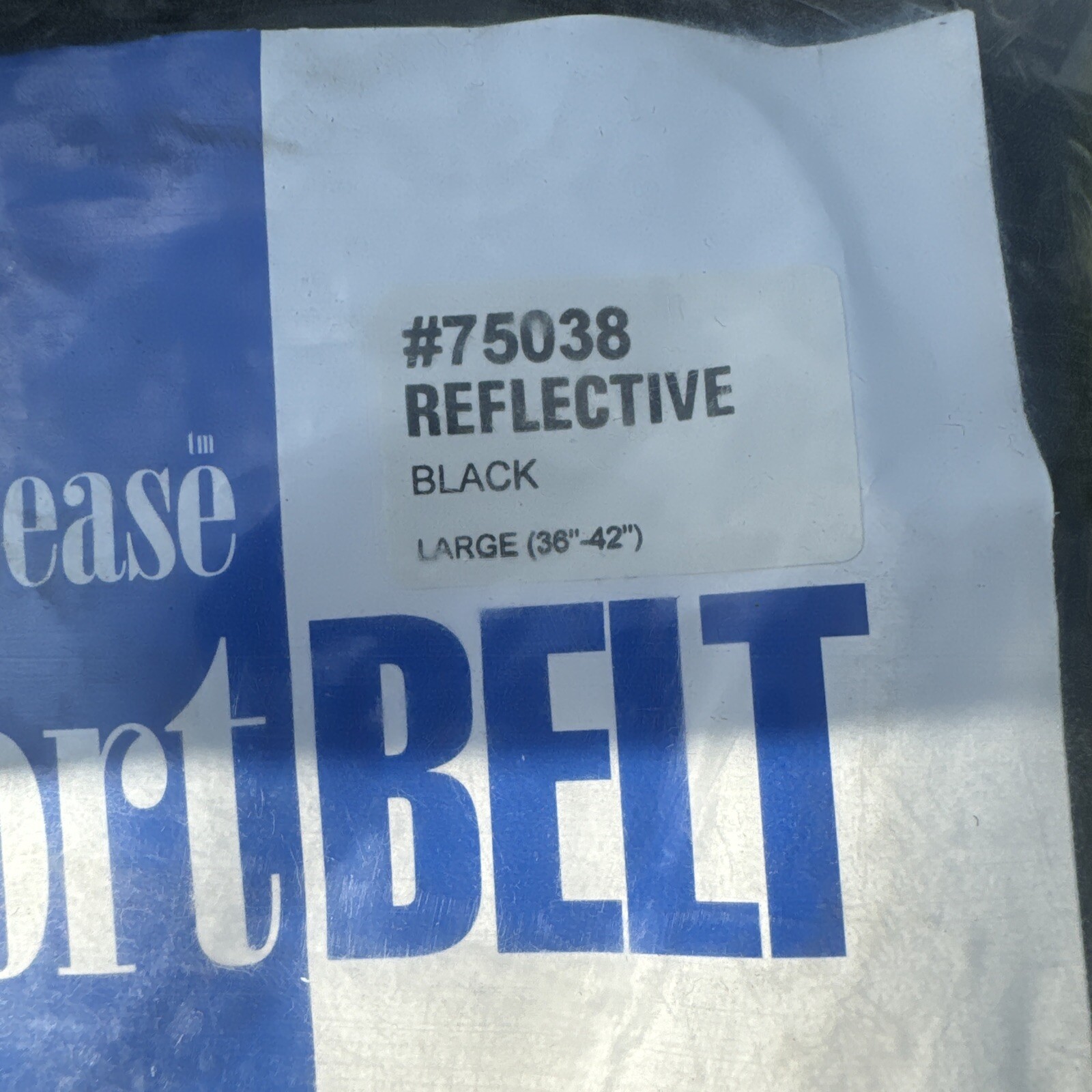 Remedease Support Belt Sz Large